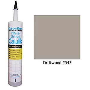 Color Fast Caulk Matched to Custom Building Products (Driftwood Sanded)