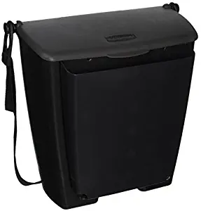 Rubbermaid Automotive Hanging Trash Can: Leakproof Car Garbage Bin/Waste Basket Organizer Caddy