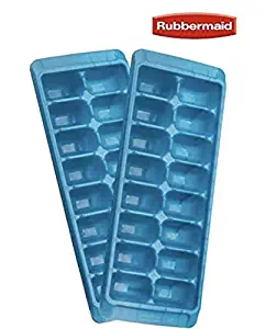 Rubbermaid Aqua Blue Ice Cube Tray Limited Edition Color (Pack of 2)