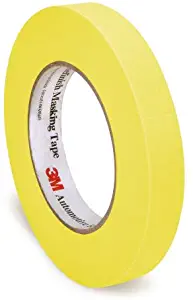 3M Automotive Refinish Masking Tape, 06652, 18 mm x 55 m