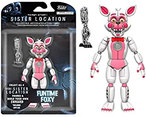 Funko Five Nights at Freddy's Funtime Foxy Articulated Action Figure, 5"