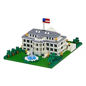 TICO Mini Bricks Landmark Series, White House - T1505 - Building Block Set