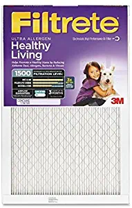 18x18x1 (17.7 x 17.7) Ultra Allergen Reduction 1500 Filter by 3M (2 Pack)