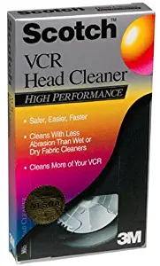 Scotch High Performance VCR Head Cleaner