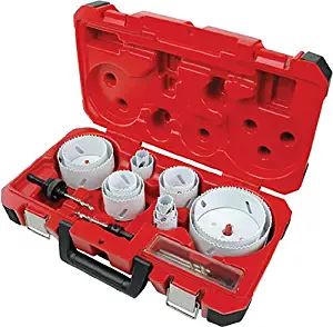 Milwaukee 49-22-4105 19-Piece Master Electricians Ice Hardened Hole Saw Kit