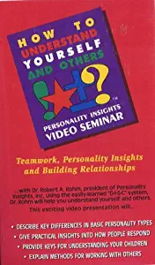 How to Understand Yourself and Others: Personality Insights Seminar, Teamwork, Personality, and Building Relationships (2 Tape Set)