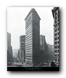 New York City (Flatiron Building) Art Poster Print