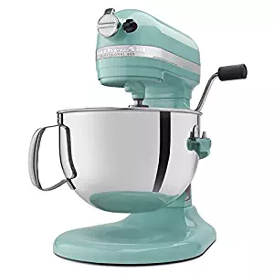 KitchenAid Professional 600 Series KP26M1XER Bowl-Lift Stand Mixer, 6 Quart, Aqua Sky