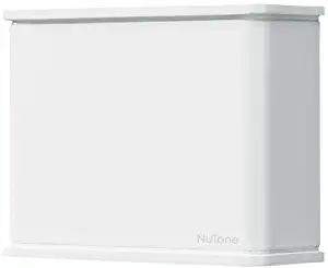 NuTone LA130WH Decorative Wired Two-Note Door Chime, High Gloss White