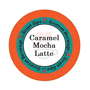 Smart Sips, Caramel Mocha Latte, for Keurig K cup Brewers, 24 Count