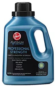 Hoover AH30030 Carpet Cleaner and Upholstery Detergent Solution, Platinum Collection Professional Strength Formula, 50 oz