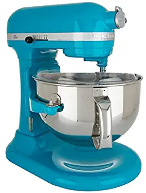 KitchenAid RKP26M1XON Professional 600 Stand Mixers, 6 quart, Ocean Drive (Renewed)