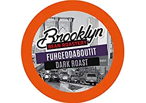 Brooklyn Beans Fuhgeddaboutit Coffee Pods, Compatible with 2.0 K-Cup Brewers, 40 Count