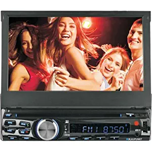 Blaupunkt Austin 7-Inch in Dash Touch Screen DVD Multimedia Car Stereo Receiver with Remote Control and Removeable Faceplate