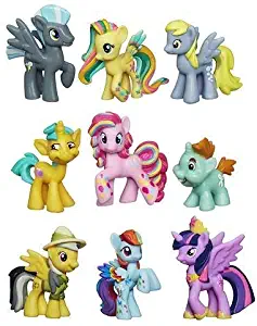 My Little Pony Friendship Is Magic Minis Set of 9 - Daring Pony Story, Ponyville Newsmaker & Soaring Pegasus