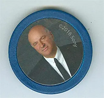 Kevin OLeary Poker Chip Shark Tank 2016 TV Show game piece Blue (Ivey Business School Ontario)