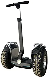 OUTSTORM 4000w/ 84v Powerful Off Road Electric Self Balance Golf Cart Vehicle / 34 Miles Range/13MPH Speed/ 8.8Ah Battery/19in Wheels (2400w/ 72v /7.8Ah / 28 Miles Range/Gray)