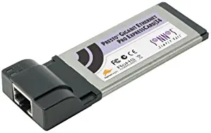 Sonnet Technologies Presto Gigabit Ethernet Pro ExpressCard/34