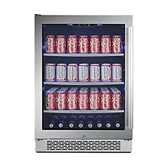 Avallon ABR241SGLH 140 Can Built-in Beverage Cooler - Left Hinge