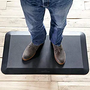 VARIDESK- 5/8" Non-Slip Anti-Fatigue Comfort Mat 20"x34", for Kitchens or Standing Desk