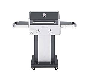 KitchenAid 720-0891H Full-Size Propane Gas Grill, Slate