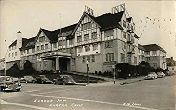 Street View of Eureka Inn Eureka, California CA Original Vintage Postcard