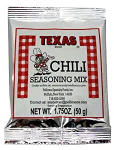 Buffalo's Own Texas Brand Chili Seasoning Mix Packet 1.75oz.