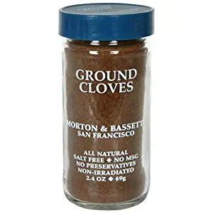 Morton & Bassett Ground Cloves, 2-Ounce Jars (Pack of 3)