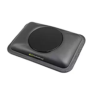 Bracketron Nav-Mat III Universal Portable GPS Friction Dash Pad Anti-skid works with Windshield Suction Mount for Garmin Nuvi TomTom Via Go Magellan DashCam Navigator Smartphones UFM-340-BL