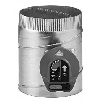 Honeywell 8 in. TrueZONE Bypass Damper-Black and White - CPRD8/U CPRD8-1