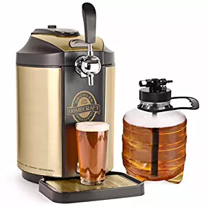 Nostalgia CBD5 Homecraft Kegerator On Tap Beer Growler Cooling System