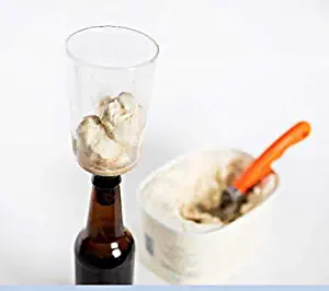 Float Buddy. Soda Float Glass: insert into Bottle, add Ice Cream, Enjoy!