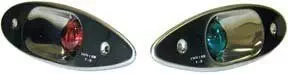 T-H Marine Supply Shark Eye Recessed Boat Navigation Light Set, Pair SEL-1-DP