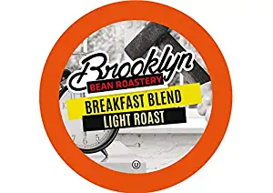Brooklyn Beans Breakfast Blend Coffee Pods, Compatible with 2.0 K-Cup Brewers, 40 Count