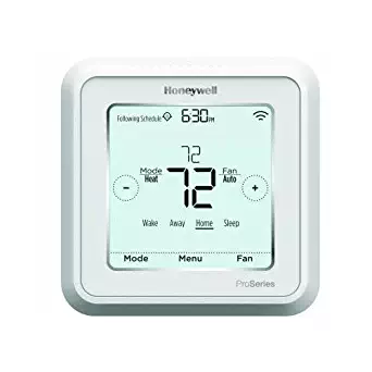 Honeywell TH6320WF2003/U Lyric T6 Thermostat, 3 Heat / 2 Cool Heat Pump Or 2 Heat / 2 Cool Conventional, 2.25" x 6.125" x 5.125"