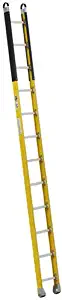 Manhole Ladder, 12 Ft.H, Fiberglass