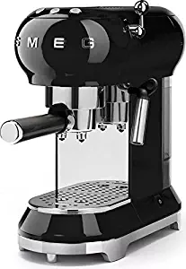 Smeg Espresso Machine Black ECF01 BLUS