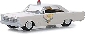 Greenlight 42880-A Hot Pursuit Series 31-1965 Ford Custom - Ohio State Highway Patrol 1:64 Scale