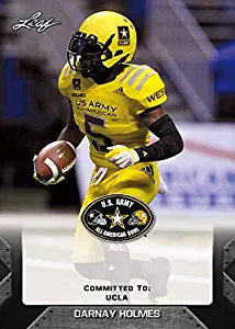 Leaf DARNAY Holmes 2017" 1ST Ever Printed U.S. Army HIGH School All-American Rookie Card!