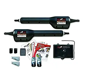 Mighty Mule MM262 Automatic Gate Opener for Light Duty Dual Swing Gates Up to 12' Long or 300 lb