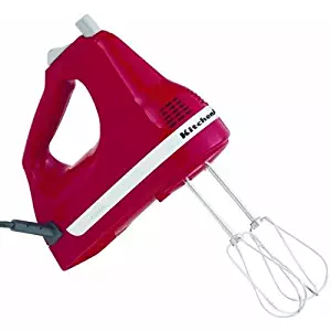 KitchenAid KHM5APER Ultra Power Electric Hand Mixer