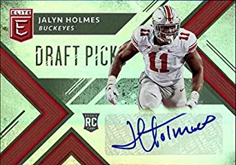 2018 Panini Elite Draft Picks Autographs #222 Jalyn Holmes Auto Autograph Ohio State Buckeyes