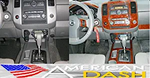 NISSAN XTERRA INTERIOR BURL WOOD DASH TRIM KIT SET 2009 2010 2011 2012