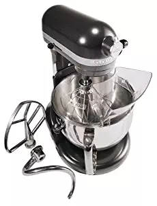 KitchenAid KP26M1XDP Professional 600 Series 6-Quart Stand Mixer, Dark Pewter