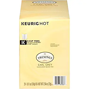 Twinings of London Earl Grey Tea K-Cups for Keurig, 24 Count