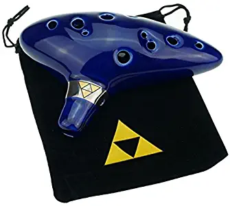 "Cheffort" 12 Hole Ocarina From Legend of Zelda,alto C Ocarina with Protective Bag,Buy zelda ocarina,12 hole zelda ocarina,ocarina of time,Ocarina Play by Link in Zelda