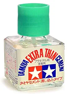 Tamiya 87038 Extra Thin Cement Glue Fine Tip 40ml