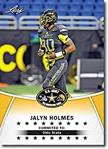 5-Count Lot 2014 JALYN HOLMES Leaf US Army All-American RCs OHIO STATE