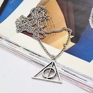 unbrand Harry Potter Collection 2014 New Harry Potter Deathly Hallows Necklace Wizarding World Gift Cosplay - Great Value