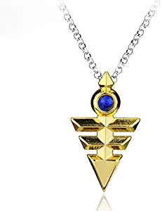 Algol - Anime Jewelry Yugioh Cosplay Pyramid Egyptian Eye Of Horus Yu-Gi-Oh Necklace Yugioh Zexal Yuma Cosplay Necklace